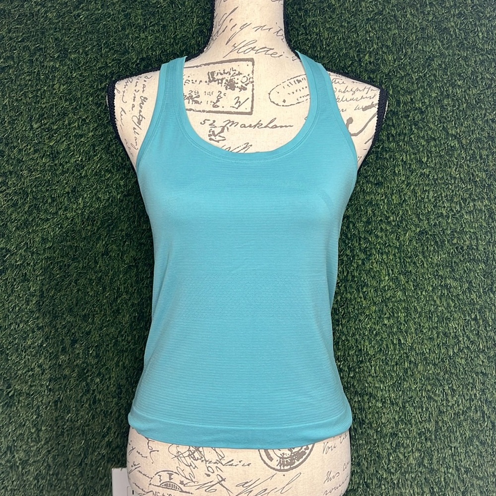 lululemon athletica Teal Performance Racerback Tank